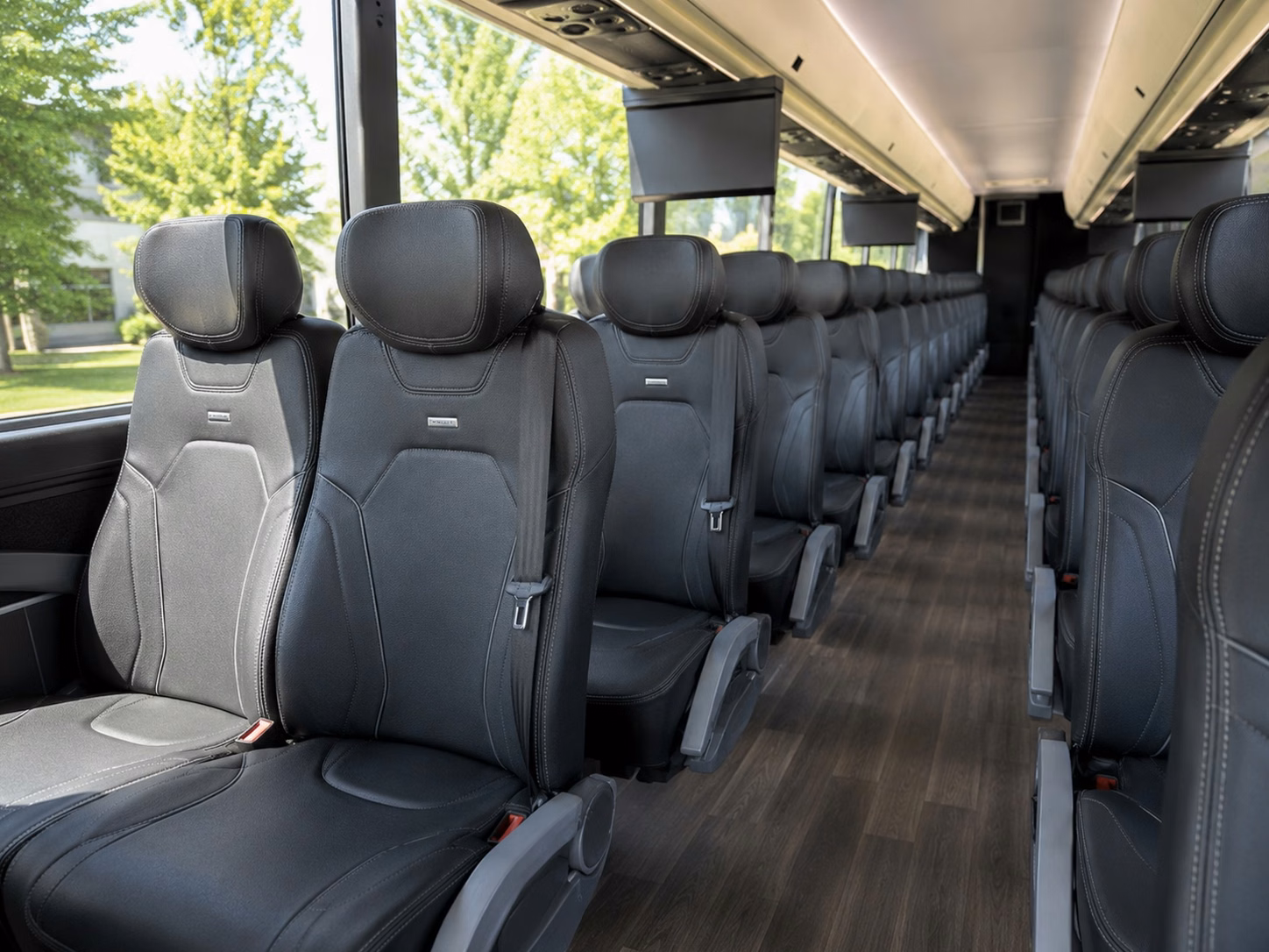 corporate sports outing and company event shuttle buses in milpitas