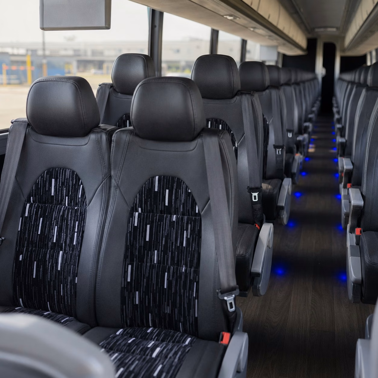 milpitas charter bus interior