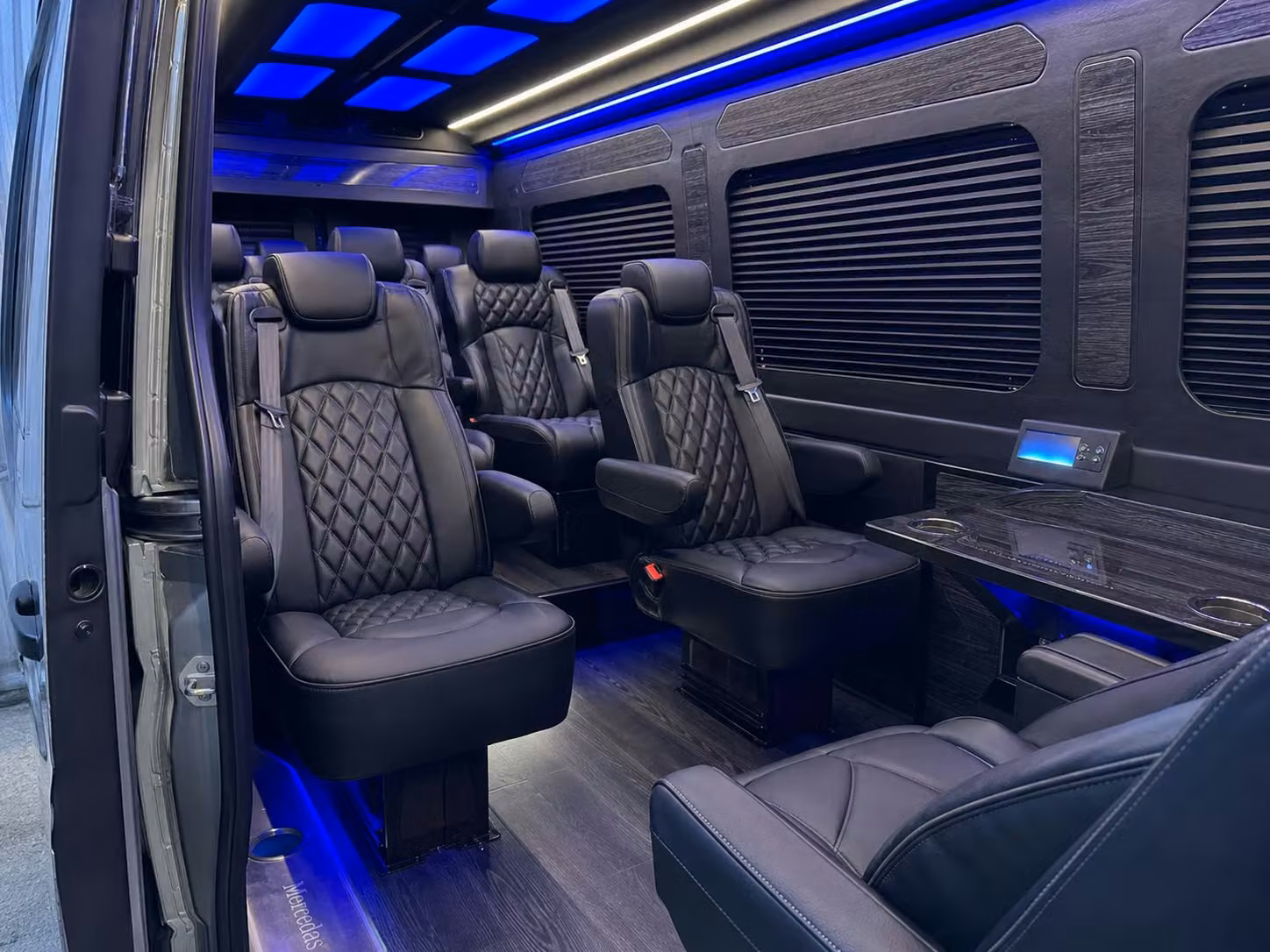 sprinter van transportation for groups and events across milpitas